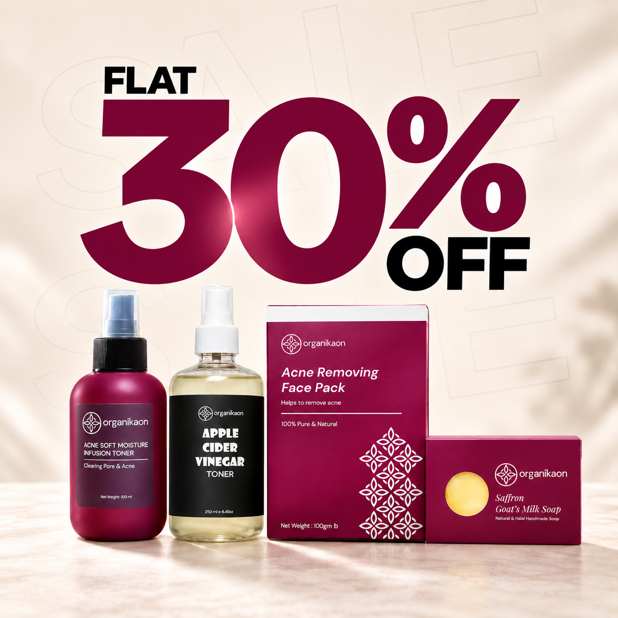Organikaon Acne Combo || Pure Balance Acne Set