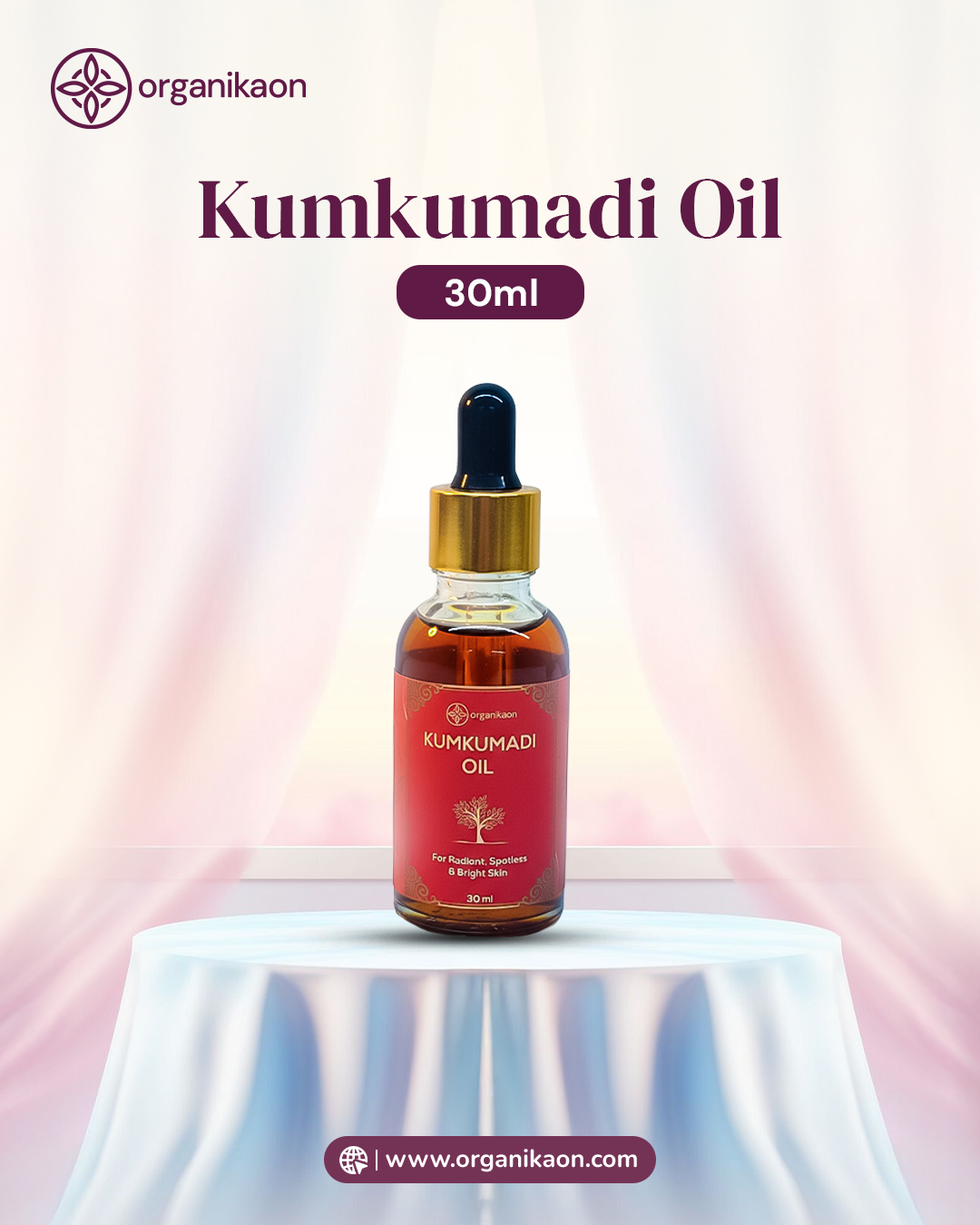 Organikaon Kumkumadi Oil 30ml