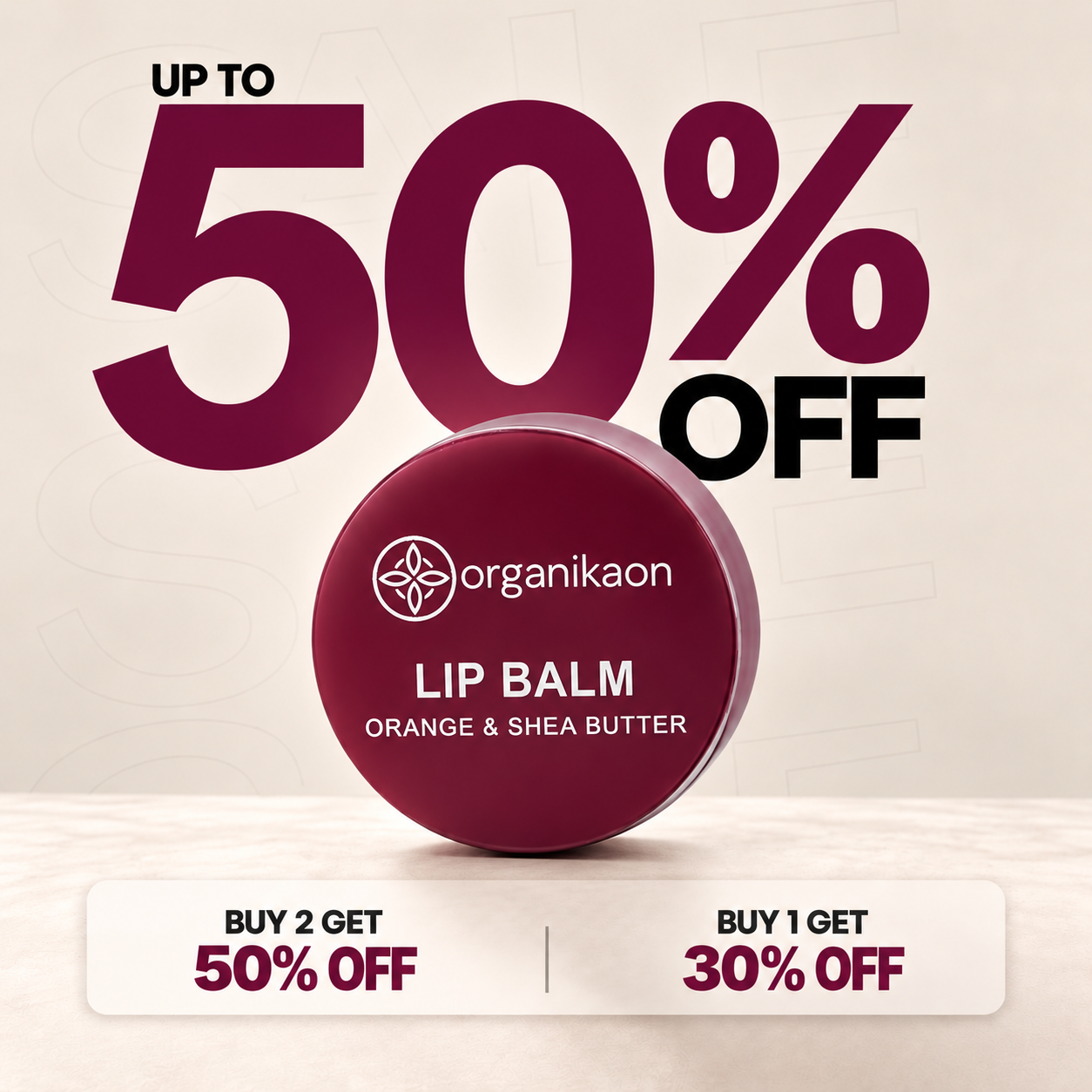 Organikaon Lip Balm for Pink Lips 10gm