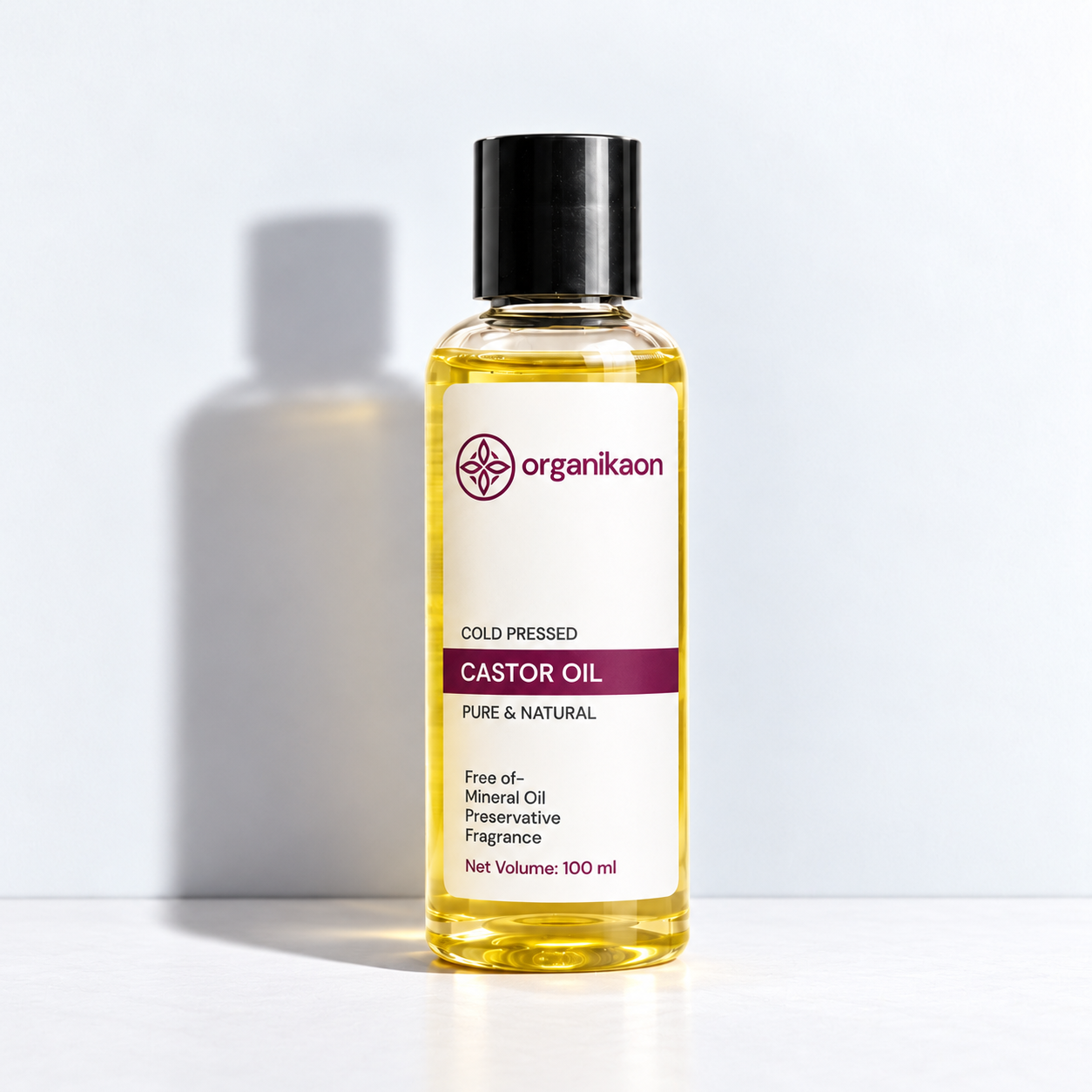 Organikaon Cold Pressed Castor Oil 100ml