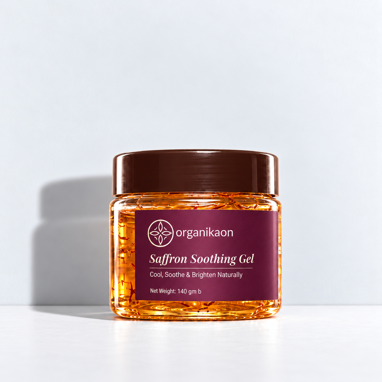 Organikaon Saffron Soothing Gel 140gm